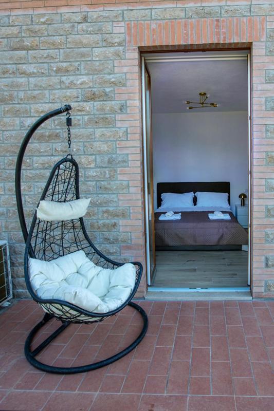 Agriturismo La Terrazza Sul Mangia Siena Buitenkant foto